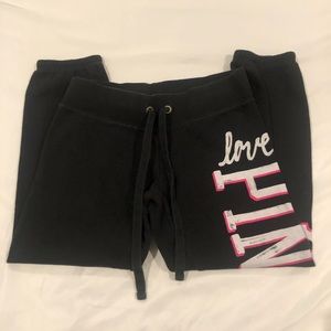 🌸✨Pink Sweatpants Capris